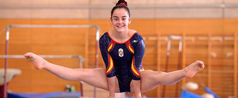 La gimnasta sevillana de 18 años, Ana Pérez, logra plaza para los Juegos Olímpicos. Fuente: RFEG