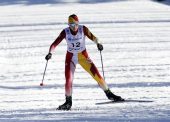 2ª prueba de esquí de fondo en Vuokatti para Alaia Juaristi y Bernat Sellés