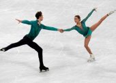 Laura Barquero y Marco Zandrón undécimos en la final de patinaje artístico