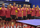 ‘La Roja’ del tenis de mesa afronta el Europeo