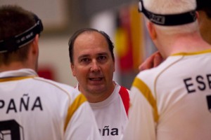 El seleccionador español de goalball, Paco Monreal.