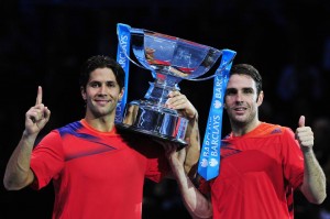 Verdasco y Marrero con la Copa Maestros