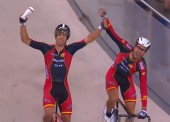 Muntaner y Torres se cuelgan el oro en la Copa del Mundo de pista