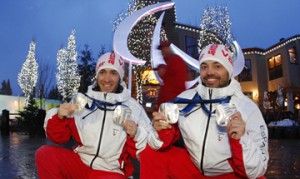 Jon Santacana y Míguel Galindo en los Juegos Paralímpicos de Vancouver 2010