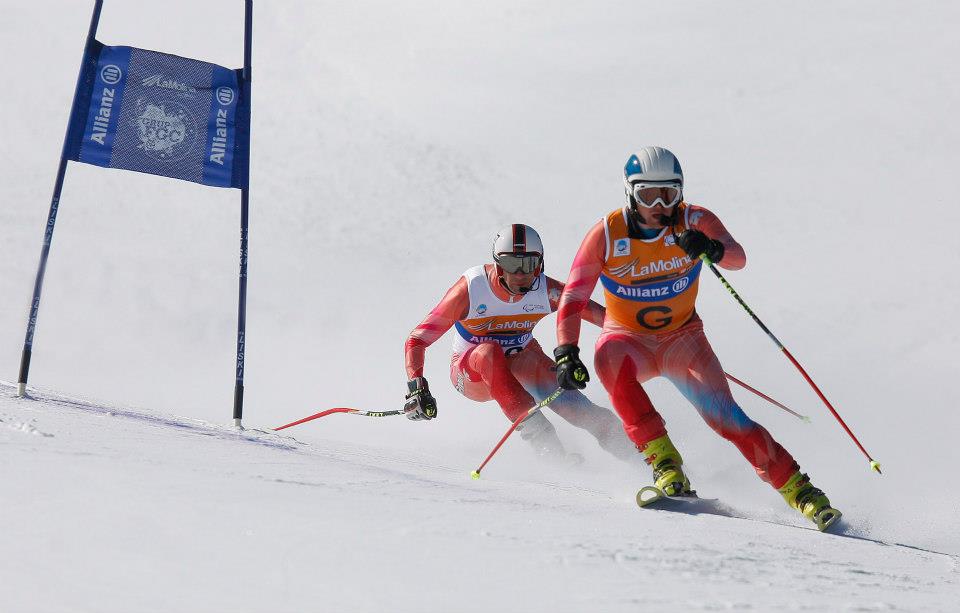 arnau ferrer y gabriel gorce esqui alpino paralimpico