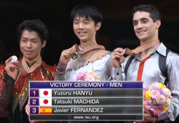 javier fernandez patinaje artistico sobre hielo bronce mundial