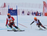 Diplomas paralímpicos para Santacana y Gorce en slalom gigante