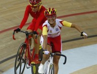 Leire, 5ª en el omnium