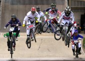 Los españoles no pasan de 1ª ronda en el Supercross BMX de Manchester