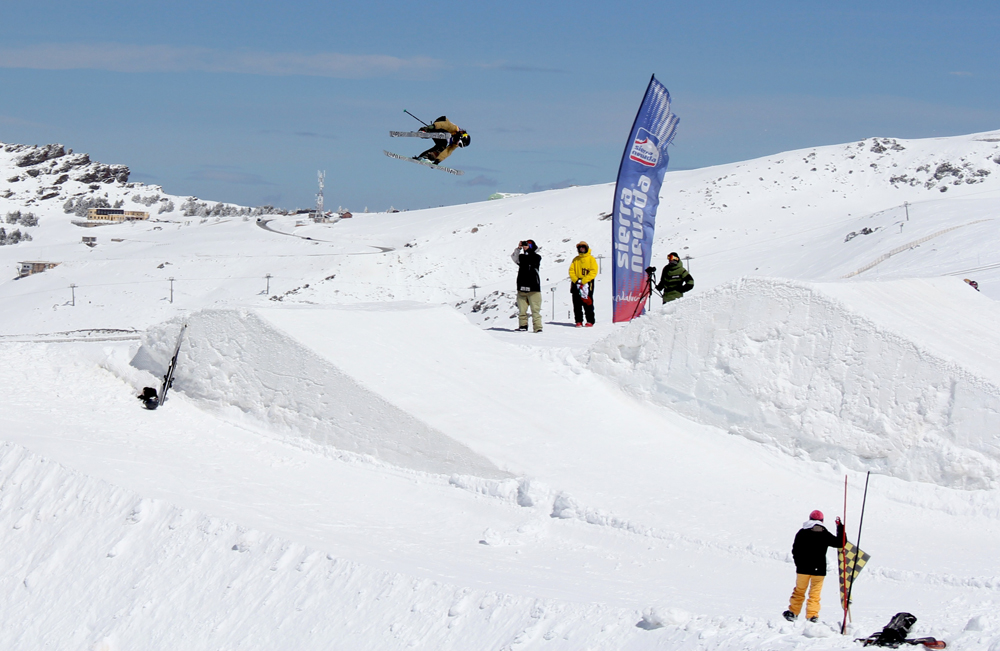 Javi Vega snowboard sierra nevada