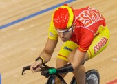 Alfonso Cabello, un rayo en el velódromo