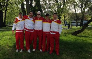 La selección española de goalball.