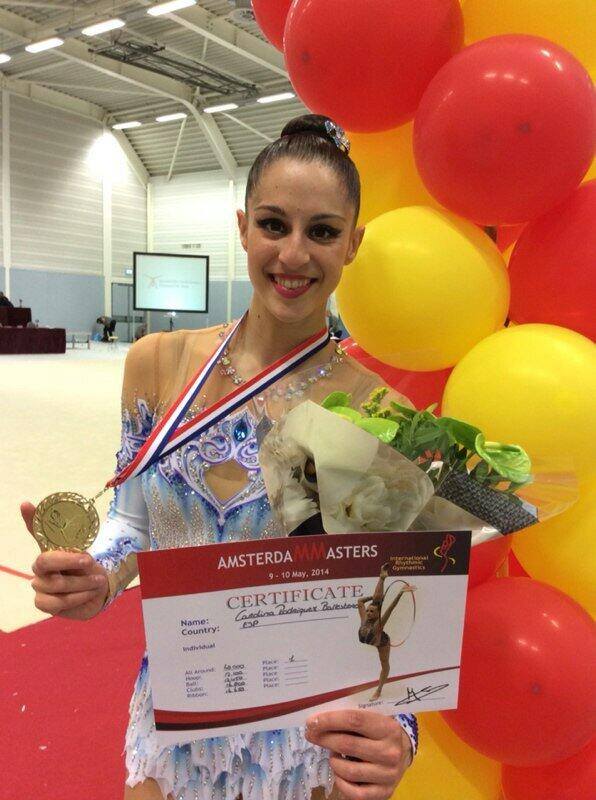 oro amsterdam carolina rodriguez gimnasia rítmica