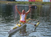 Javier Reja, oro en la Copa del Mundo de Paracanoe