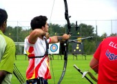 El arquero Juan Ignacio Rodríguez roza las semifinales en Medellín