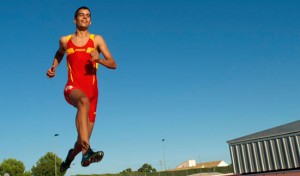 El joven atleta murciano.