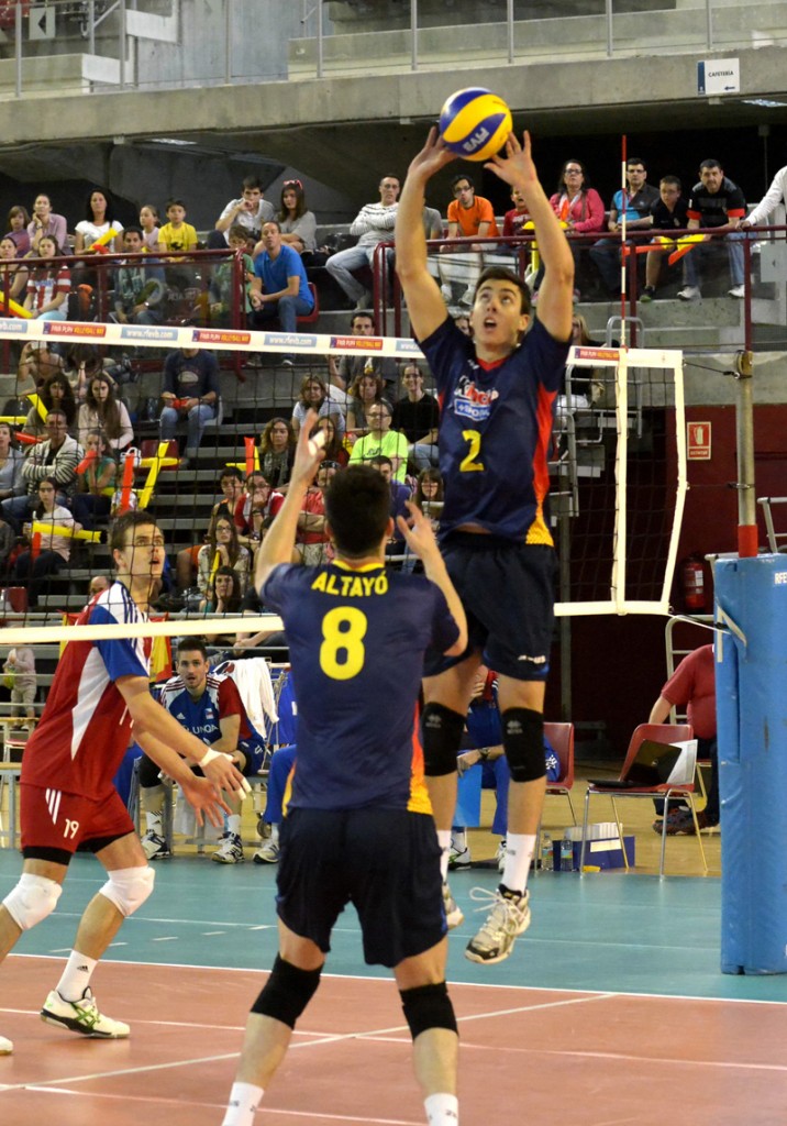 seleccion masculina preeuropeo de voleibol 2014 mayo 24