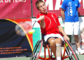 Martín de la Puente, campeón de España en tenis silla ruedas