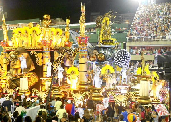 Imagen del carnaval de Sao Paulo en Brasil Fuente: AD