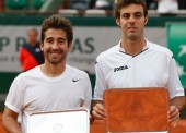 Marcel Granollers y Marc López ceden su primera final en París