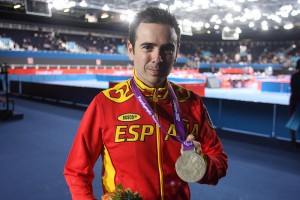 Valera, con su oro en  Londres 2012.