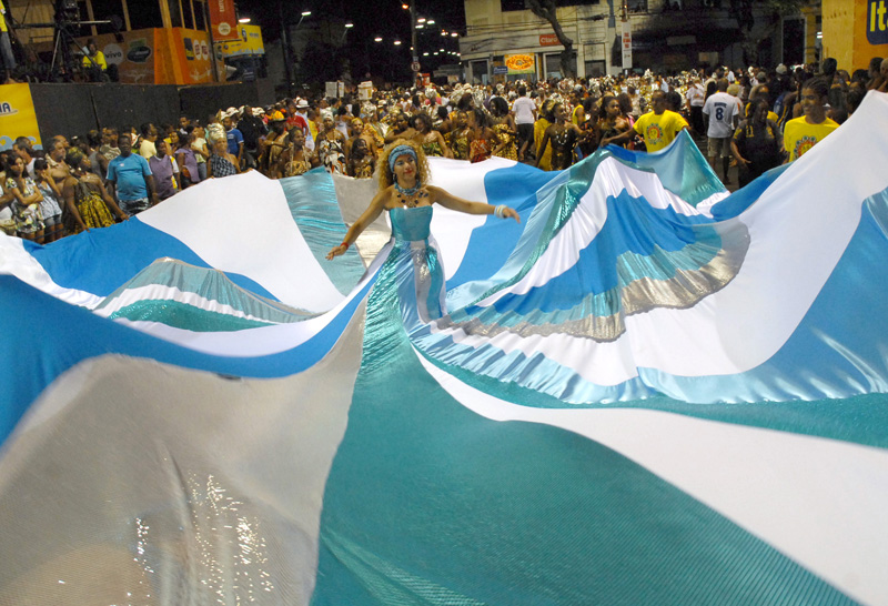 Imágenes del carnaval del Salvador. Fuente: AD