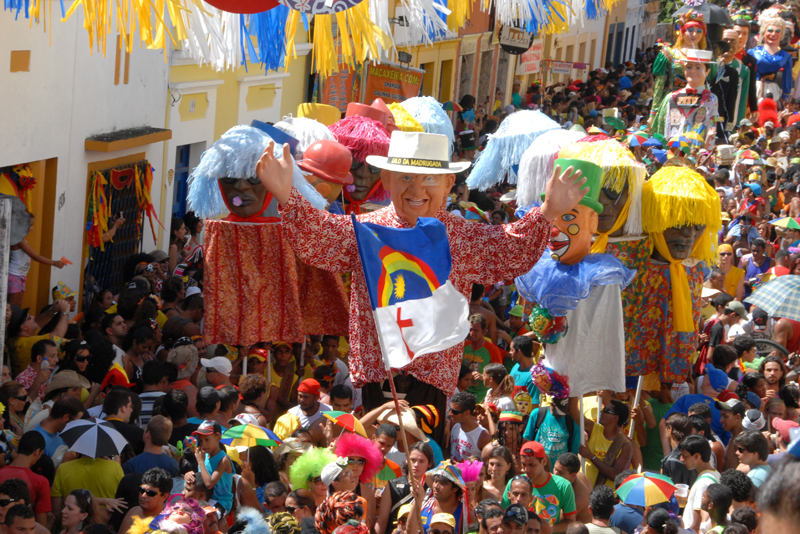 Imágenes del carnaval de Olinda. Fuente: AD