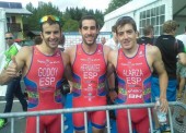 Vicente Hernández, bronce en el Europeo de triatlón