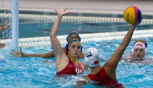 Partido entre España y China.