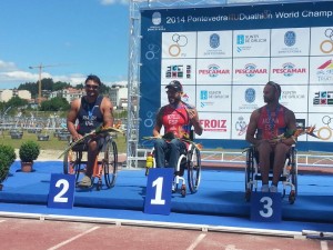 Rafa Botello y Gustavo Molina en el podio.