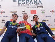 Valverde y Leire Olaberría, campeones contrarreloj en Ponferrada