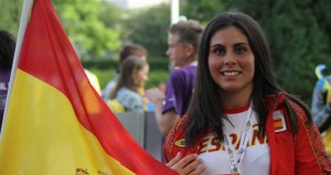 La judoka Sara Rodríguez. Fuente: AD