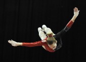 Claudia Prat y Marc Torras, campeones de España de Trampolín