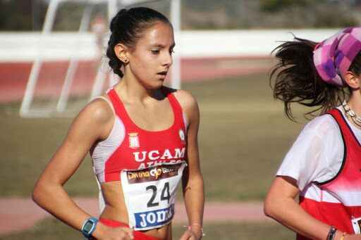 La atleta ha logrado este año la medalla de oro en 5.000 metros en pista cubierta en el Campeonato de España Juvenil. Fuente: AD