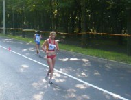 Julia Takacs, récord de España en 5 km marcha