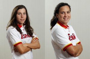 Jimena Pérez y Sandra Parallarés.