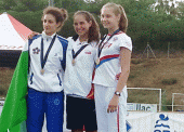 Aroa Freije, campeona de Europa cadete