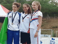 Aroa Freije, campeona de Europa cadete