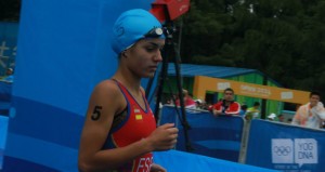 La triatleta Carmen Gómez. Fuente: COE