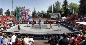 Un solo aro en 3x3. Fuente: FEB