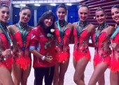 La gimnasia rítmica ilusiona con un bronce en Bulgaria