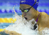 Jessica Vall firma un bronce en 200 brazas en el Europeo