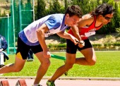 Martín Parejo se cuelga el bronce en 100 metros lisos