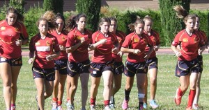 El seven en un entrenamiento. Fuente: Ferugby