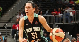 Anna Cruz con New York Liberty. Fuente: Getty Images