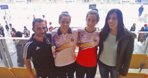 Xixo, Marta, Pilar Martín y Eva Calvo. Fuente: Club Sánchez Élez