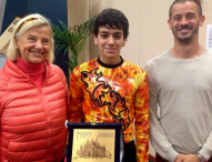 Tomás Llorens Guarino, plata en el Lombardia Trophy Novice de patinaje artístico sobre hielo