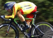 Top 10 de Castroviejo en la crono del Mundial de ciclismo