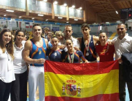 Melania Rodríguez y Javier Hinojosa, medallistas en los Juegos del Mediterráneo de gimnasia artística