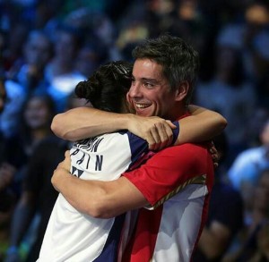 Carolina y Fernando. Fuente: Badminton Photo